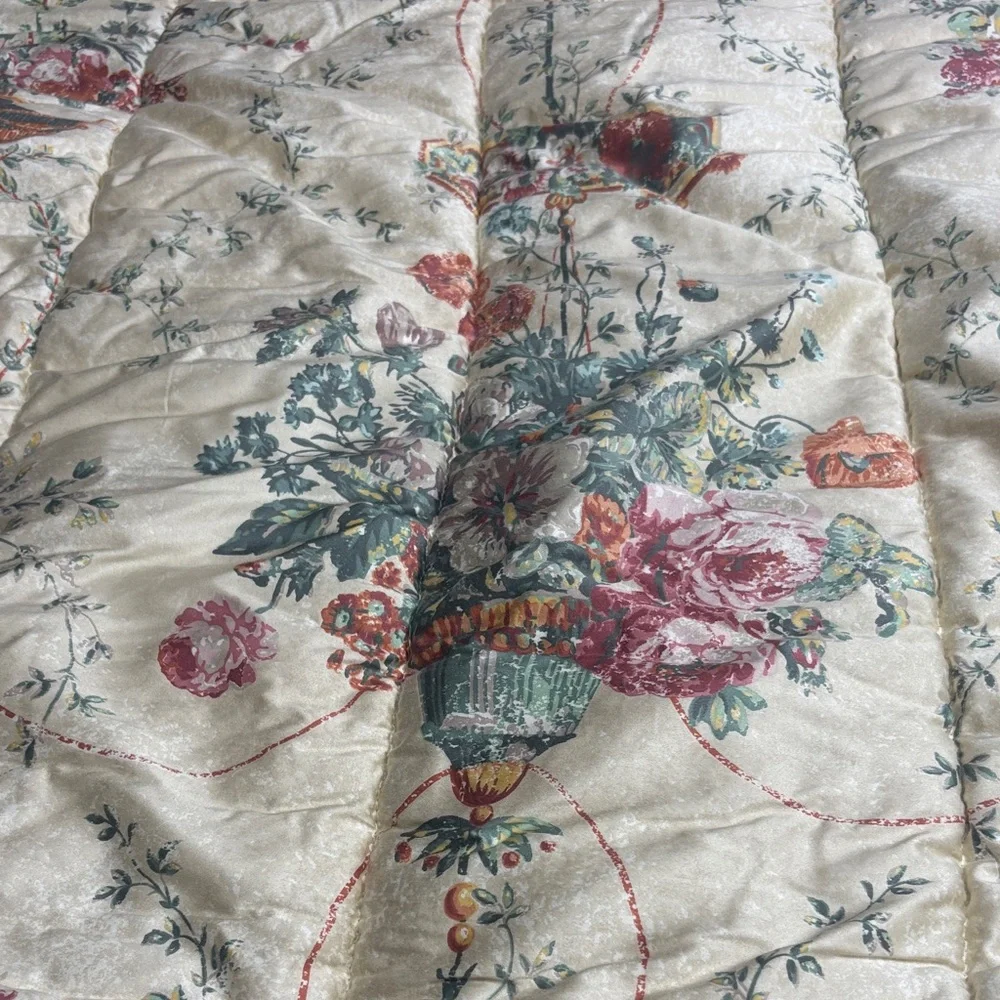 Vintage Lauren Ralph Lauren Villandry Floral Full/ Queen Comforter